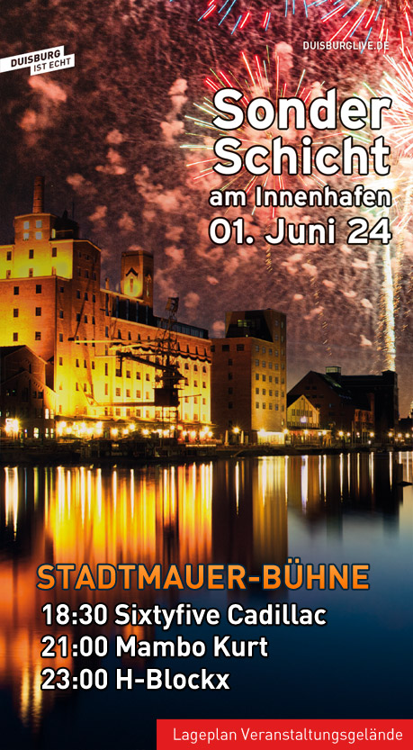 Duisburg: Sonderschicht am Innenhafen 2024