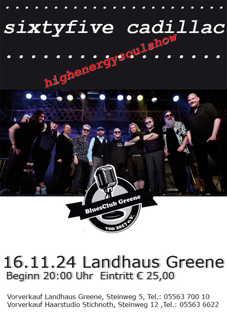 Einbeck: BluesClub Greene 2024