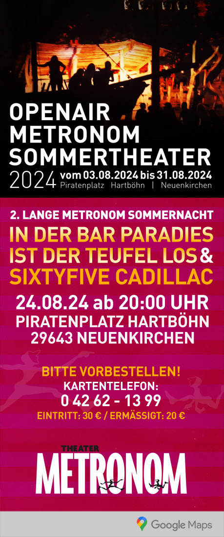 OpenAir Metronom Sommertheather 2024